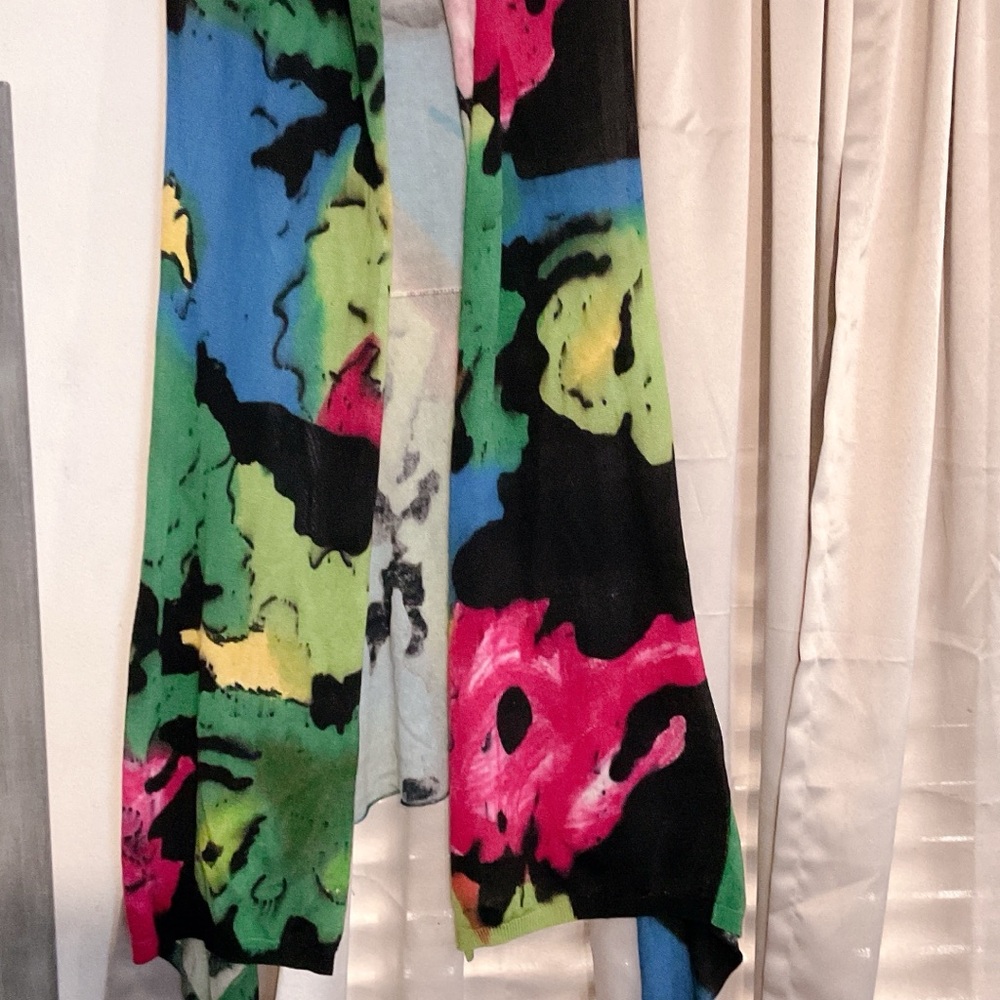 Adore Multicolor Abstract Cardigan - Picture 2 of 7
